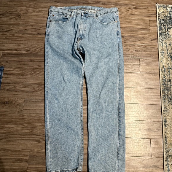 Men’s Levi’s 505 Jeans light wash 38x32 - Picture 1 of 3